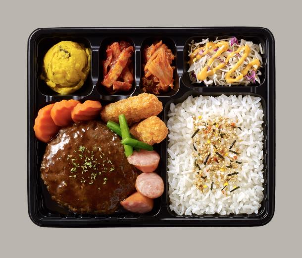 한솥 왕갈비맛 함박스테이크